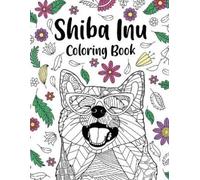 PaperLand Online Store Shiba Inu Coloring Book (Tascabile)