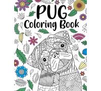 Paperland Pug Dog Coloring Book (Tascabile)