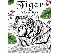Paperland Tiger Coloring Book (Tascabile)