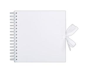 Papermania - Album per scrapbooking, 30,5 x 30,5 cm, colore: Bianco