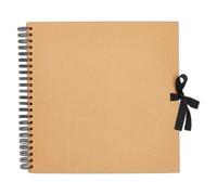 Papermania Album Scrapbooking Kraft 12x12 / 8x8 Nero Bianco Kraft