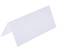 Papermania - Biglietti segnaposto da 90 x 100 mm, Confezione da 20 coperti, Colore: Bianco
