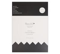 Papermania Capsule - 20 cartoncini ruvidi, qualità Premium, Formato A4, 29,7 x 21 cm, Colore: Nero