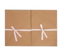 Papermania Carte Bianche Riciclata Kraft Lotto 50 Buste Formato A6 Lot