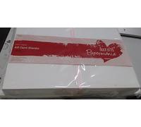 Papermania - Confezione di 50 Biglietti con Buste abbinate, Formato A6, Colore Bianco