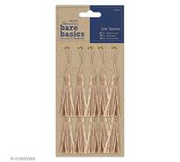 Papermania - Decorazione per scrapbooking, colore naturale