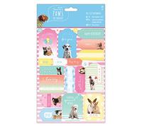 Papermania Die-cut Sentiments - Zampe per Thougts, Carta, Multicoloured, 0.1 x 5.7 x 4.2 cm
