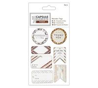 Papermania legno blocchi, Legno, Multicoloured, 0.2 x 4.5999999999999996 x 2.8 cm