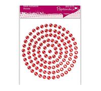 Papermania PMA 351603 - Decorazioni adesive, Colore: Rosso