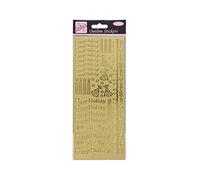 Papermania PMA 810905 - Adesivi per Scrapbooking, Taglia Unica, Colore: Argento