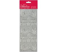 Papermania PMA 810926 Adesivi Scrapbooking, Argento, Taglia Unica