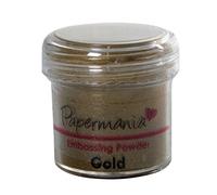 Papermania Polvere per goffratura da 28,3 g, Colore Oro