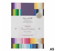 Papermania Premium Cartoncino Testurizzato Multicolore 75 Pezzi Per Scrapbooking