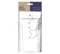 Papermania - Set di 6 buste, colore: Bianco
