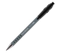 PAPERMATE - 2108217 - Penna a sfera a scatto Flexgrip Gel - punta 0,7 mm - nero - Papermate - 101519 - Conf. da 12 Pz. - 2108217