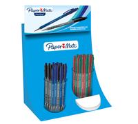 PAPERMATE - 2190915 - Penna a sfera a scatto Flexgrip Ultra - punta 1,0 mm - colori assortiti - Papermate - expo 96 pezzi - 98793 - Conf. da 1 Pz. - 2190915
