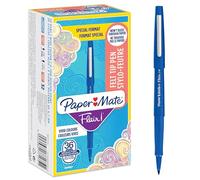 Pennarello Flair Nylon - punta 1,10 mm - blu - Papermate - conf. 30 + 6 pezzi