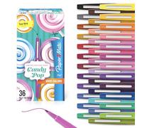 Papermate Flair - Pennarelli, punta Media, Edizione Limitata Candy Pop Pack, 6 Count (1982365) Punta media 36-Pack Candy Pop Colors