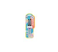 Papermate Flair - Set di 2 penne con punta in feltro ultrafine, inchiostro nero