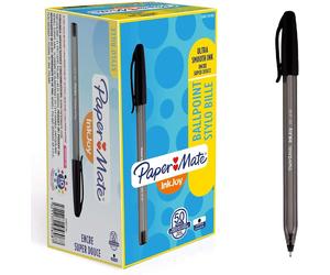 Papermate inkjoy 100 colore nero Punta Media da 1.0 mm Scatola da 50pz