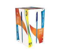 PAPERMATE - S0977420 - Penna a sfera con cappuccio Inkjoy 100 - punta 1,0mm - blu - Papermate - conf. 80+20 pezzi - 77113 - Conf. da 1 Pz.