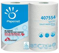 407554 Papernet Conf. 4 rotoli carta igienica pura cellulosa 55 m
