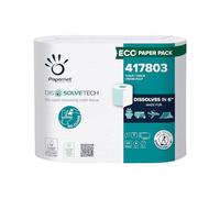 Papernet Carta igienica con tecnologia Dissolve Tech 417803, 1 strato, 4 rotoli