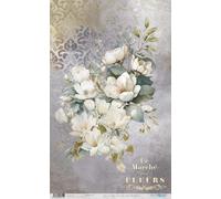 Papers For You Carta di Riso 54x33 cm 25-30 gr. (La Ven In Fleurs Magnolias I)