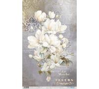 Papers For You Carta di Riso 54x33 cm 25-30 gr. (La Ven In Fleurs Magnolias IV)
