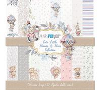 Papers For You Collezione 12 carte da scarto fronte-retro 180gr 12"x12" (Cute Little Bunnies)