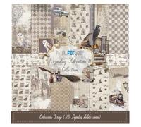 Papers For You Collezione 28 Carte Scrap Mini Double Face 180 gr 6"x 6" (Wizarding Adventure II)