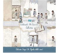 Papers For You Gamma di prodotti della collezione Celebrando la Mia Comunione (36 Carte Scrap Mini doppio lato 180gr 6x 6 (Bambini))