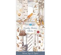 Papers For You - Gamma di prodotti della collezione Wizarding Adventure (10 fogli Scrap, una faccia, 180 g, 15,2 x 30,5 cm)