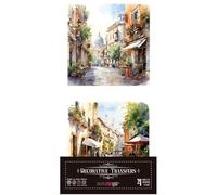 Papers For You - Trasferimenti decorativi per artigianato e mobili /Adesivi di trasferimento di decorazione/ 15x30 Roma III | Artigianato e Scrapbooking