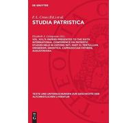Papers Presented to the Sixth International Conference on Pat (Copertina rigida)