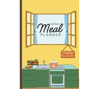 PAPERTALES Weekly Meal Planner Pages with Weekly Grocery Shopping list - Kitchen theme: Your ultimate guide to Organized and Healthy Eating
