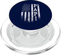 Papi American Flag Papi Gifts Patriotic Father's Day PopSockets PopGrip per MagSafe