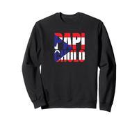 Papi Chulo - Bandiera del Porto Rico, idea regalo Felpa