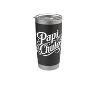 Papi Chulo Spagnolo Latino Bello Uomo Grafica Bicchiere termico in acciaio inox doppia parete