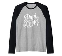 Papi Chulo Spagnolo Latino Bello Uomo Grafica Maglia con Maniche Raglan