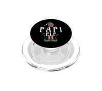 Papi Elf Natale divertente festa nonno costume per gli uomini PopSockets PopGrip per MagSafe