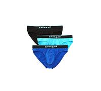 papi - Slip - Uomo Black/Cobalt/Blue L (US Taglia)