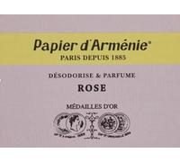 Set 10 Autentico Papier D'Arménie Deodorante Naturale, Carnet Triplo " Rosa "