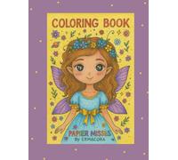 PAPIER MISSES 2: A charming coloring book with 45 hand-drawn girls in various artistic styles - perfect for kids and adults to print, color, and enjoy.
