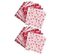 Papier Scrapbook Saint-Valentin - Feuilles Spéciales Cœur Rose | 24 Pièces Carton Double Face Pour DIY Lettres Journaling , Décoration Mariage Romantique Fournitures Artisanales