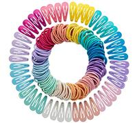 Papierdrachen 200 scivoli ed elastici per capelli lunghi e spessi - durevoli e robusti - scivoli per capelli per bambini - accessori per capelli in una pratica scatola per riporli - in molti colori