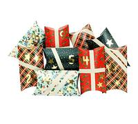 PaPIerDraCHeN 24 scatole Pillowbox Calendario dell'Avvento - con washi Tape e Adesivi Numero d'oro - 24 scatole Cuscino di Cartone - da riempire e progettare.