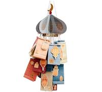 Papierdrachen Calendario mobile per Ramadan - Moschea - per fai da te - regalo - decorazione - lanterne mezzaluna stelle - Set 02