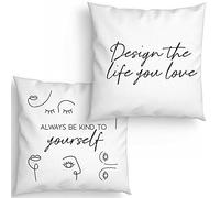 Papierdrachen Cuscino - Always be Kind to Yourself - Set 2'