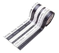 Papierdrachen Set di 9 nastri adesivi Washi per il tuo bullet journal, scritte a mano, giorni della settimana, semplice attacco, cose da fare, programma settimanale, attività, ideali per